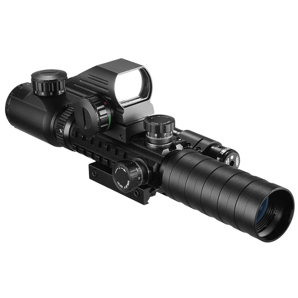 VOMZ 3-9x32 visor holográfico verde iluminación táctica caza - imagen 5