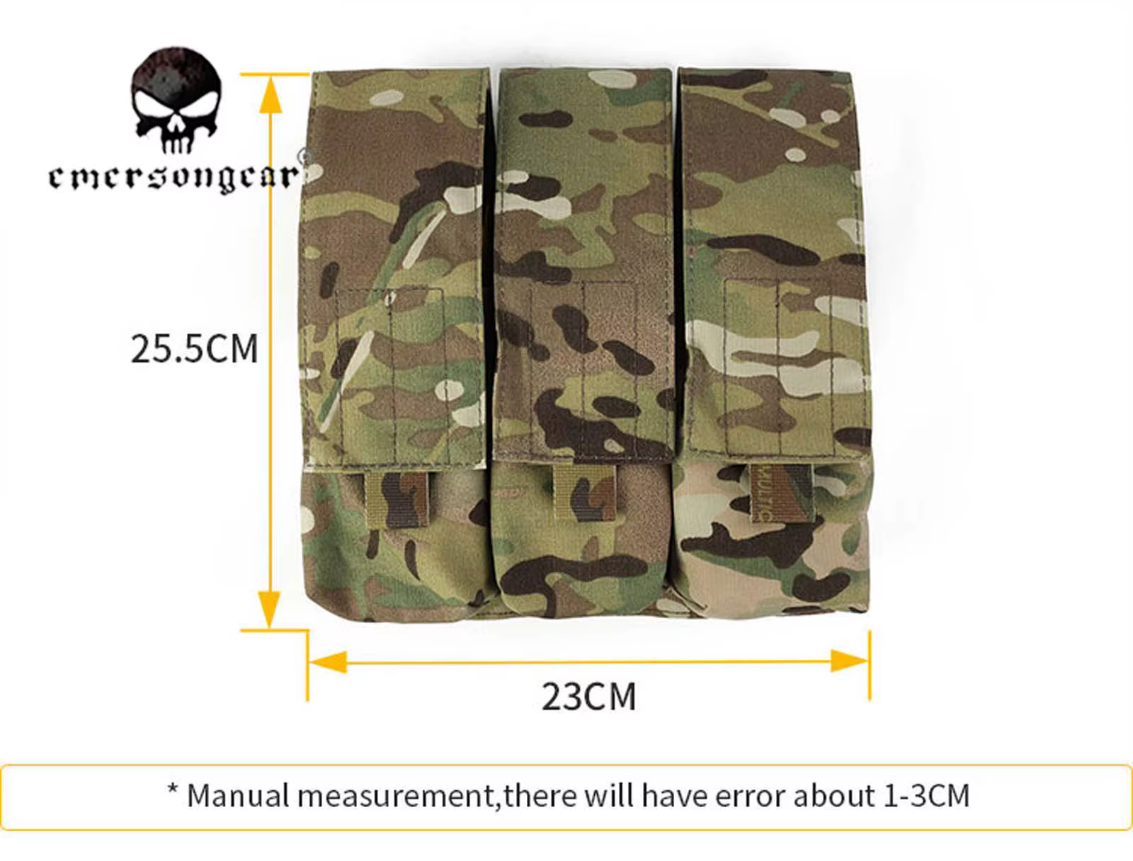 Panel MOLLE porta-rifle AK 7,62mm táctico Emersongear - imagen 3
