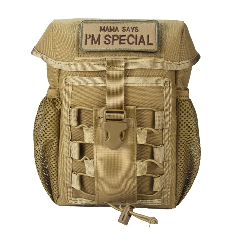 Bolsa táctica MOLLE para botella, EDC médica y defensa personal - imagen 4