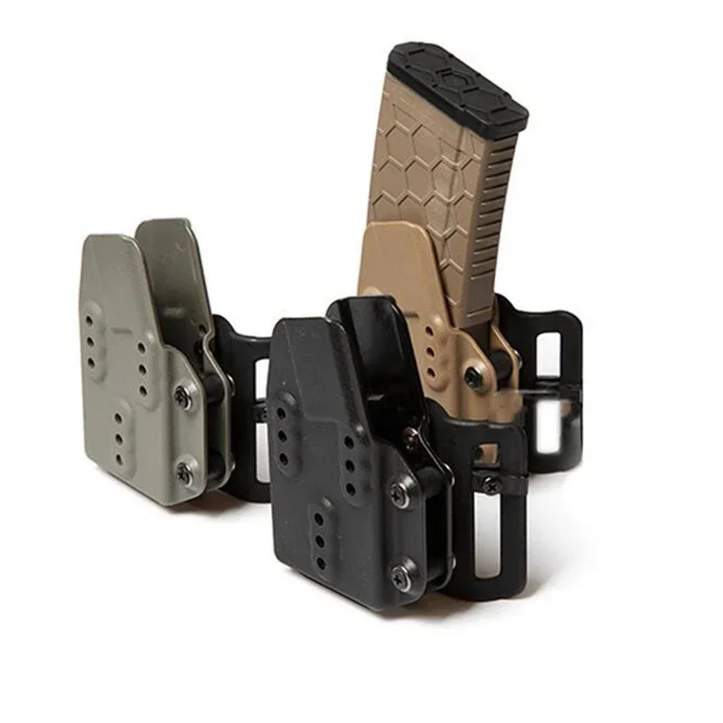 Detalle del portador Kydex AR y sujeción