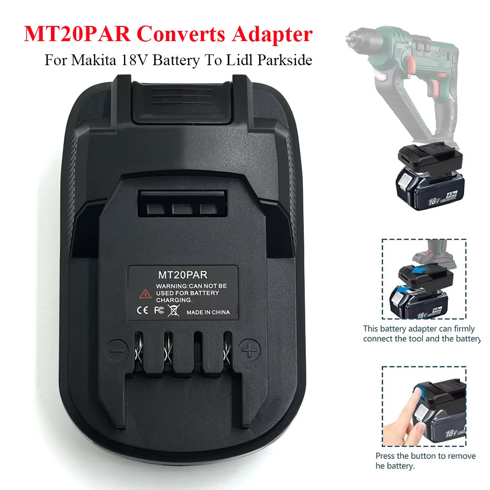 Adaptador batería Makita Li-ion a Parkside X-Team compatible - imagen 2