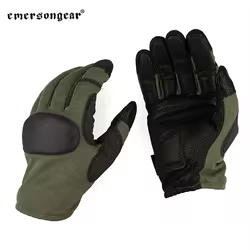 Guantes tiro Emersongear cuero táctico – Protección manos caza y outdoor