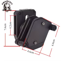 Portacargador Táctico IPSC Multiángulo para Pistola