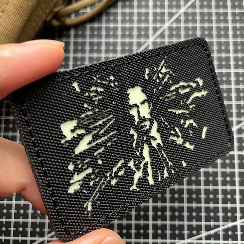 Reeves Parche táctico reflectante en nailón – Visibilidad nocturna - imagen 5