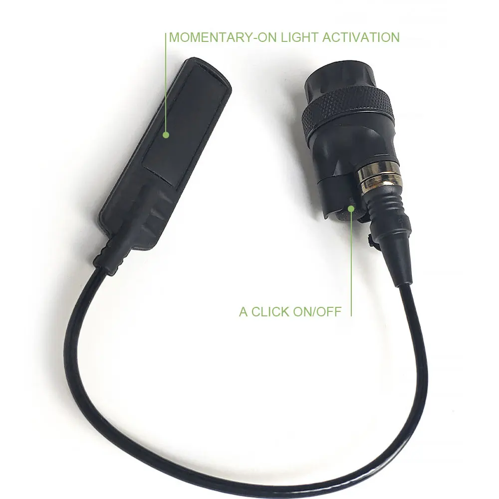 Wea-pon Linterna táctica M600 y M300 - interruptor de presión remota - imagen 2