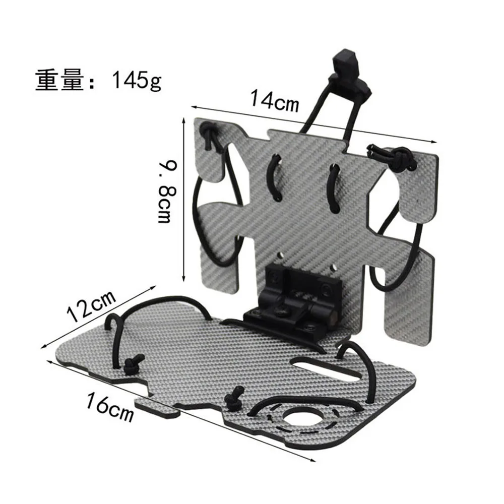 Chaleco táctico MOLLE carbono plegable con panel de navegación - imagen 4