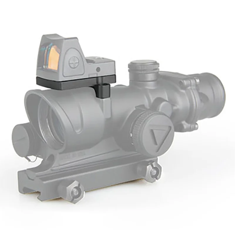 Mira telescópica táctica punto rojo mini de aluminio para rifle - imagen 4