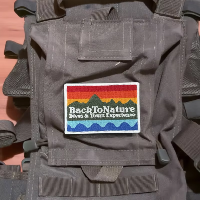 Parche bordado para personalizar ropa