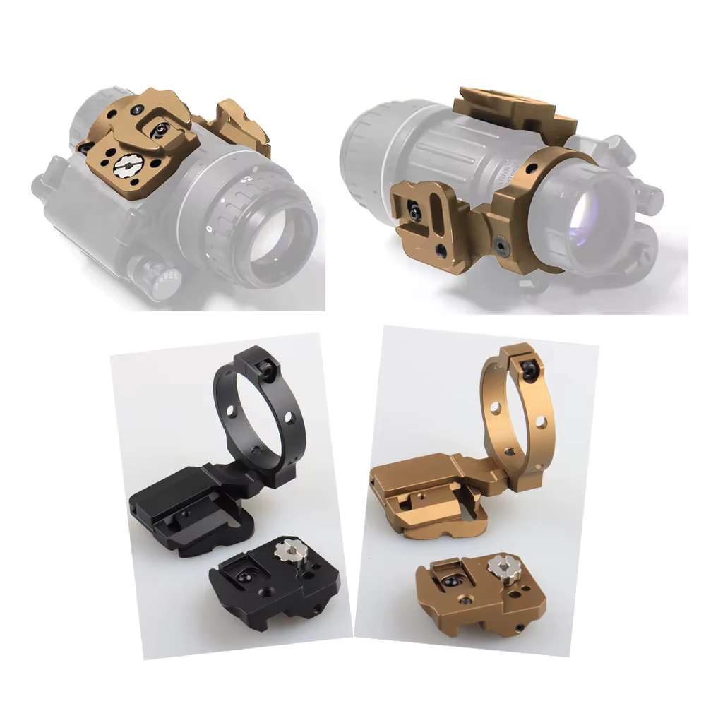 Adaptador NVG PVS-14 RQE base de aluminio para gafas nocturnas - imagen 2