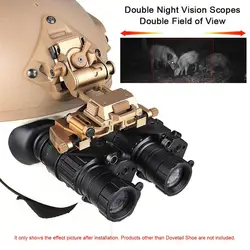 Puente binocular PVS-14 tipo Dovetail para visión nocturna