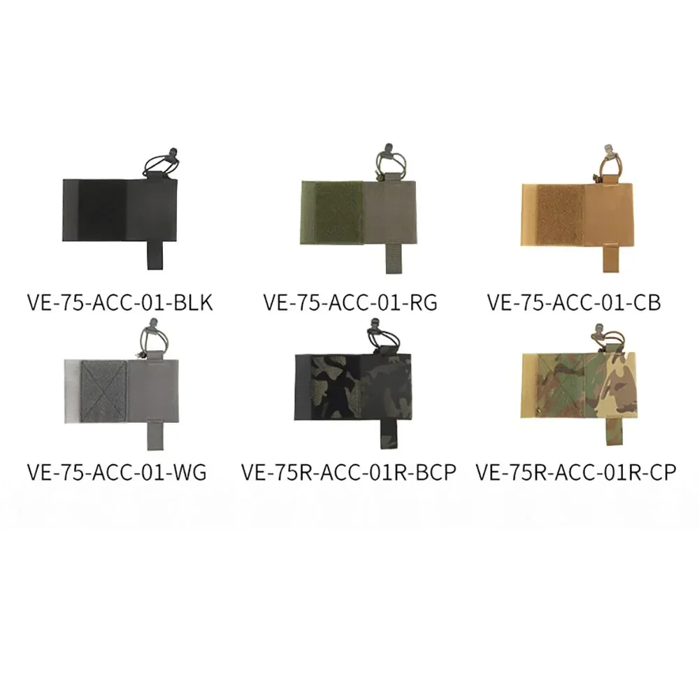 Chaleco táctico MOLLE elástico lateral con bolsa para radio - imagen 2