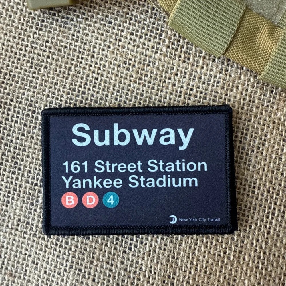 Parche táctico Yankee Stadium con gancho y bucle - imagen 5