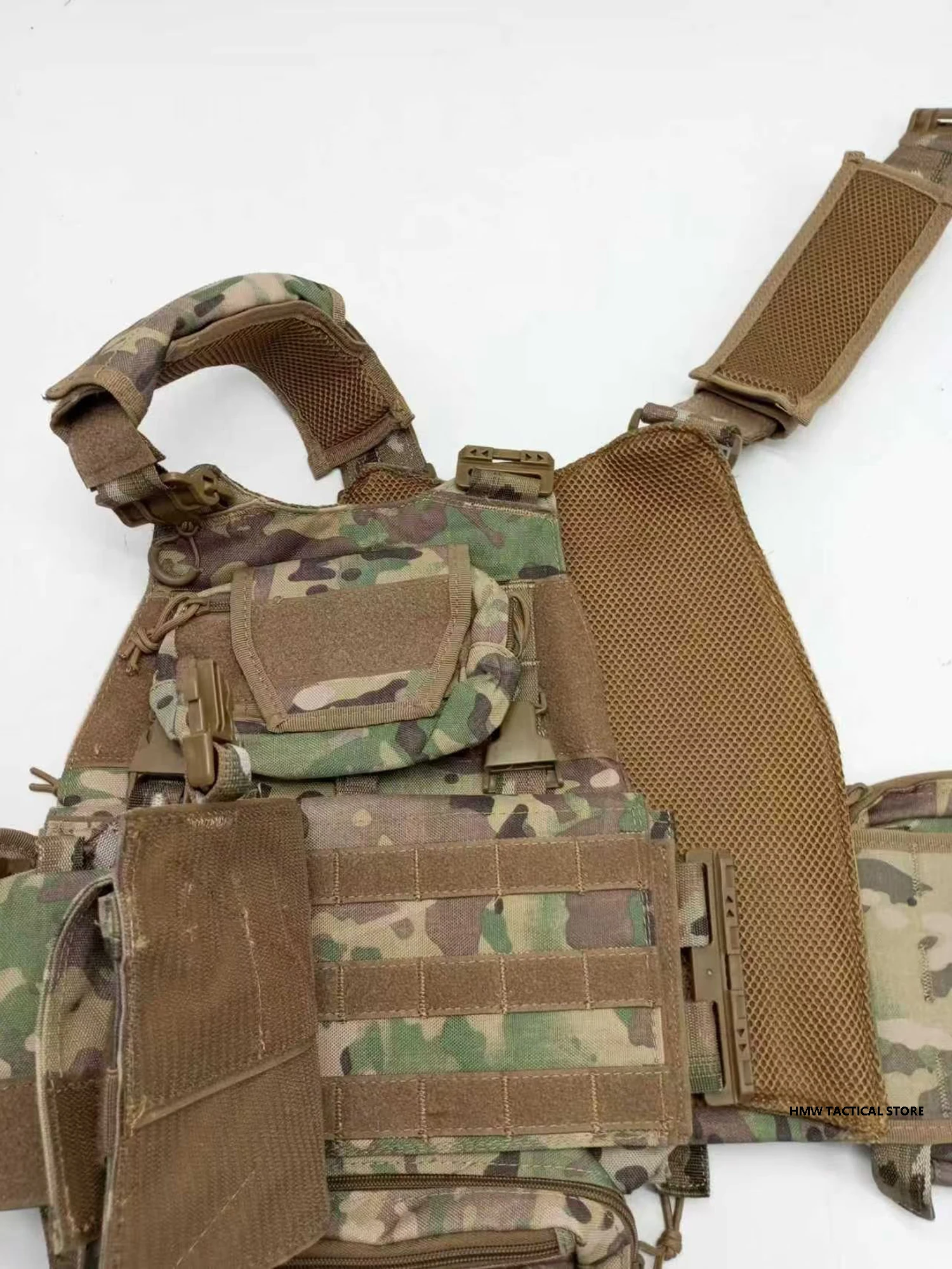 Chaleco táctico caza exterior camuflaje liberación rápida multifuncional - imagen 2