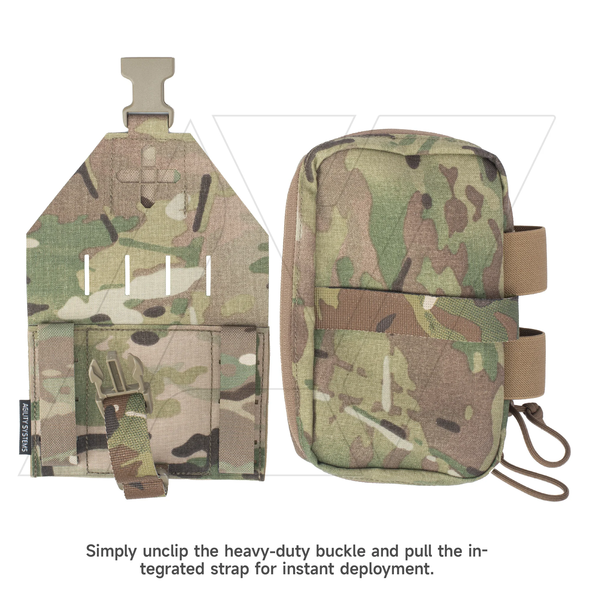 Bolsa médica táctica delgada estilo CTS S.T.O.M.P. - imagen 5
