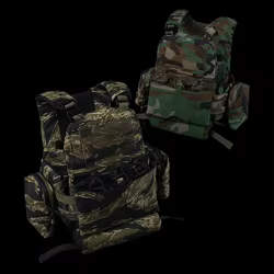Chaleco táctico WOSPORT V5 para PC con suspensión de pechera