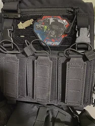 Brazalete táctico MOLLE identificativo – Bordado para mochila o chaleco