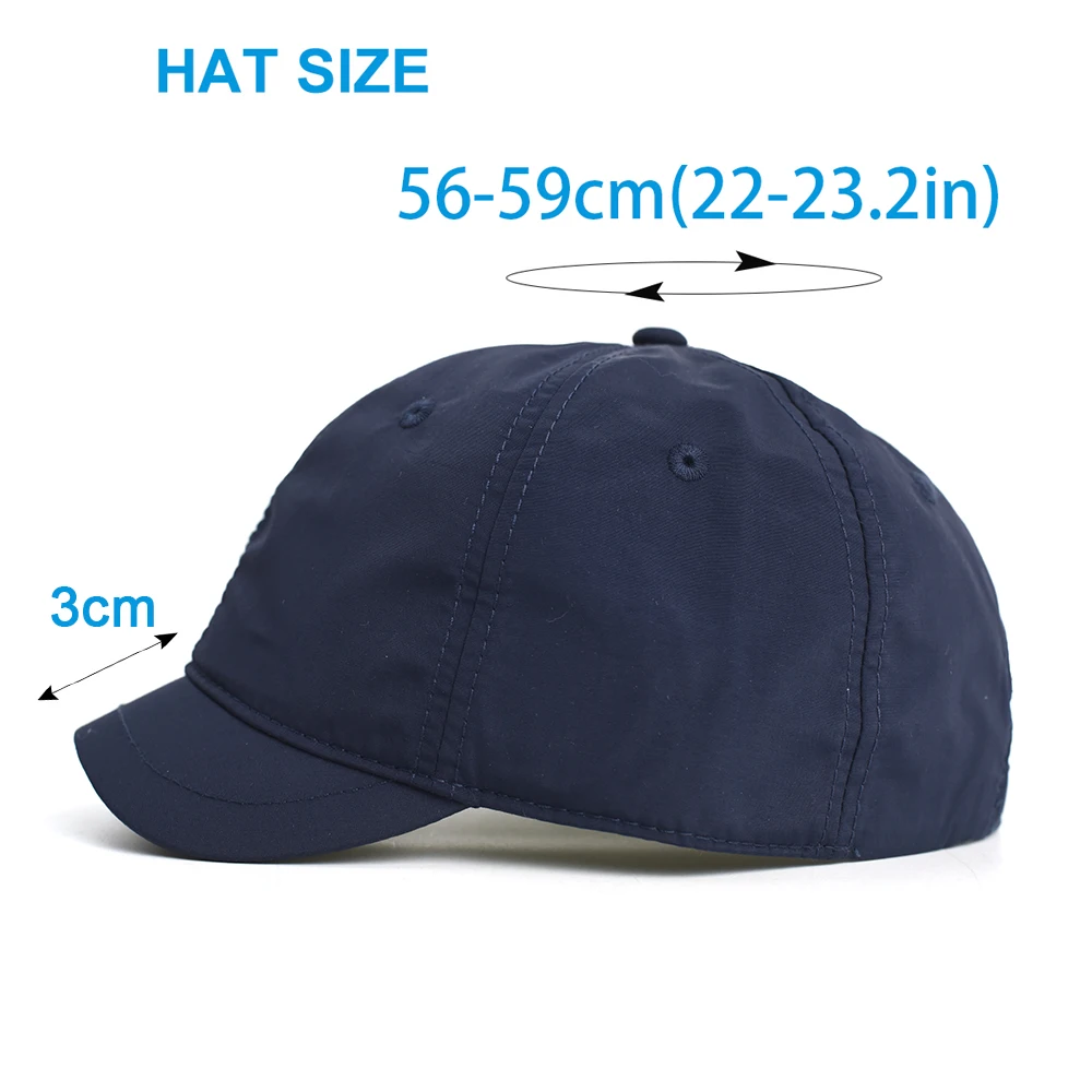 Gorra táctica ala corta perfil bajo ajustable para al aire libre - imagen 3