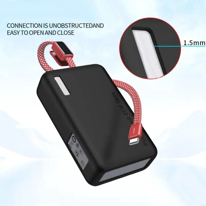 Soft Touches PB545 – Funda protectora de silicona para powerbank - imagen 4