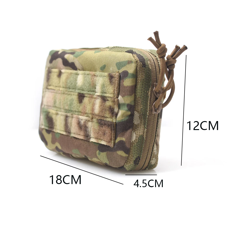 Chaleco táctico MOLLE vista frontal con system de bolsillos