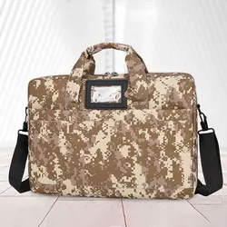 Bolsa de mensajero táctica camuflaje para portátil