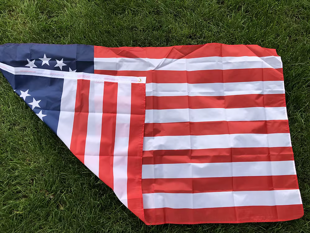 Bandera Betsy Ross 13 estrellas poliéster – Doble cara 90x150 cm - imagen 5