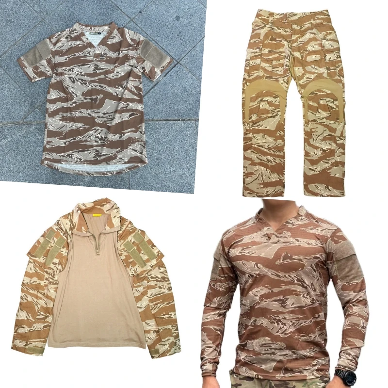 Uniforme táctico de asalto tigre del desierto, pantalón combate G3 - imagen 2