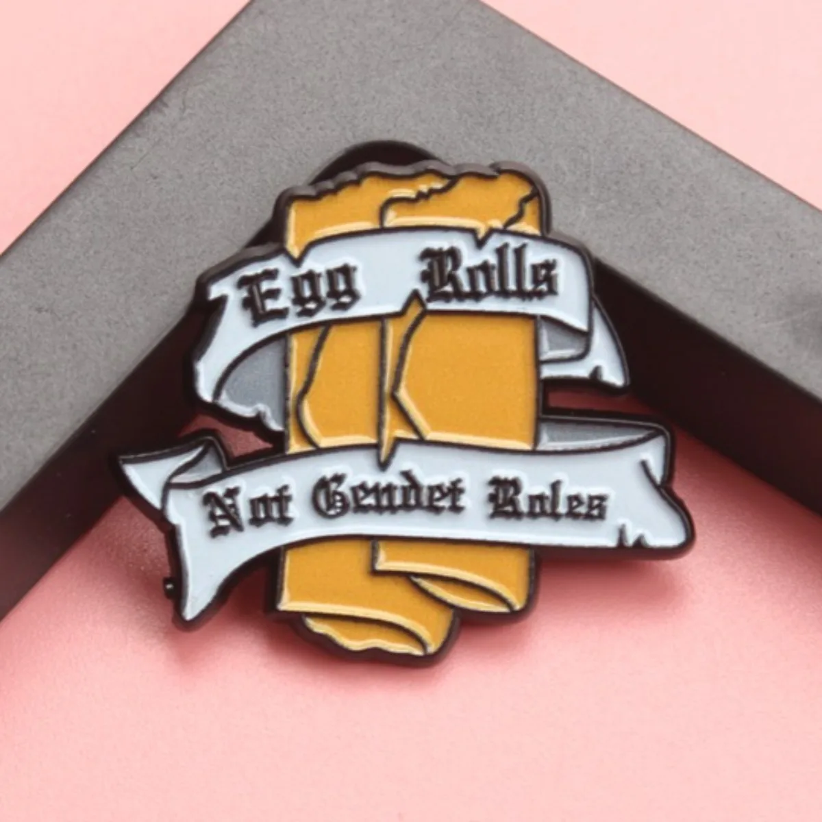 Broche vintage divertido Egg Roll Attitude, accesorio mujer - imagen 4