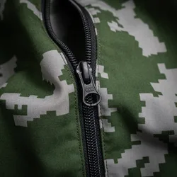 Camisa táctica ligera Birch camuflaje con capucha UV para hombre