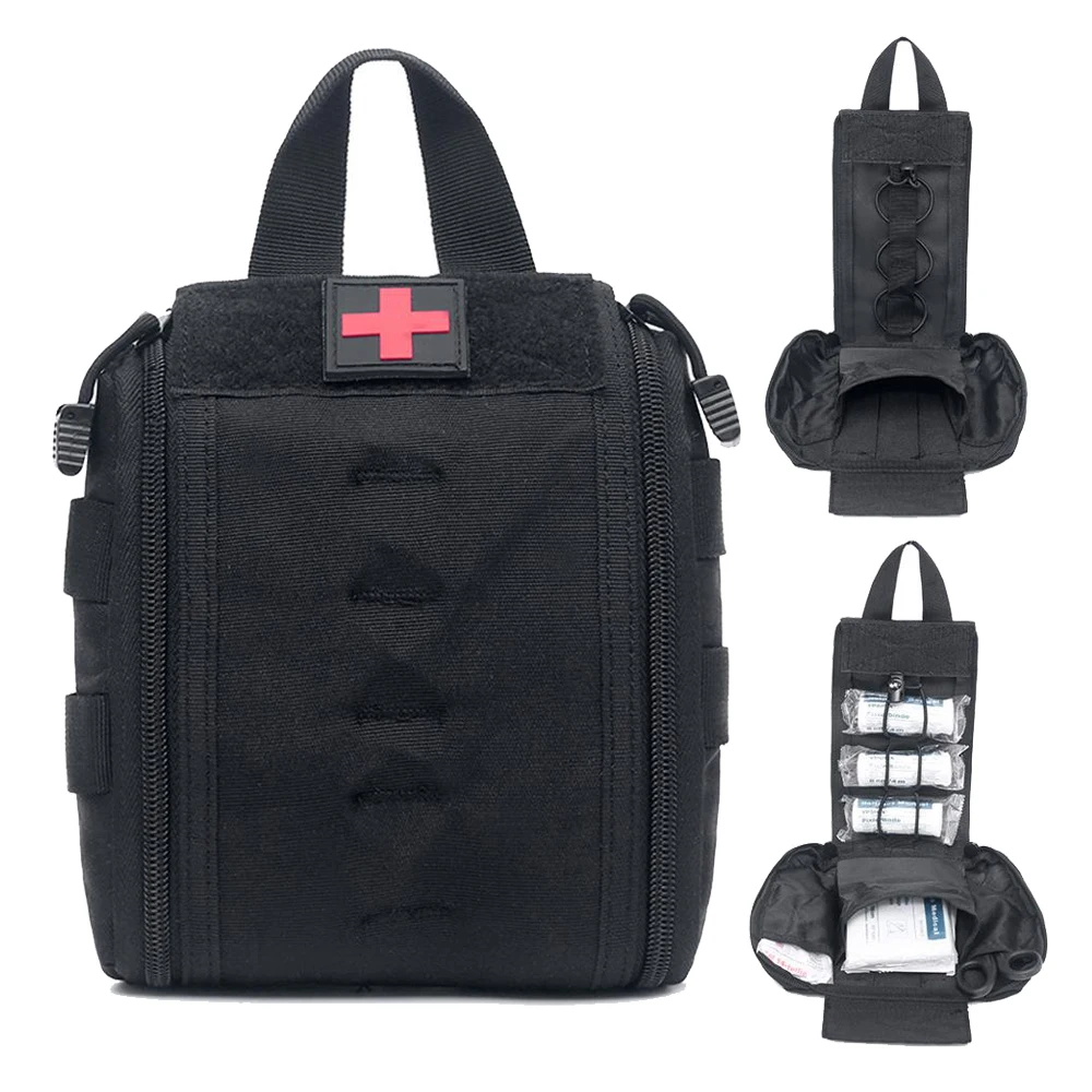 Botiquín MOLLE para cinturón táctico superviv outdoor