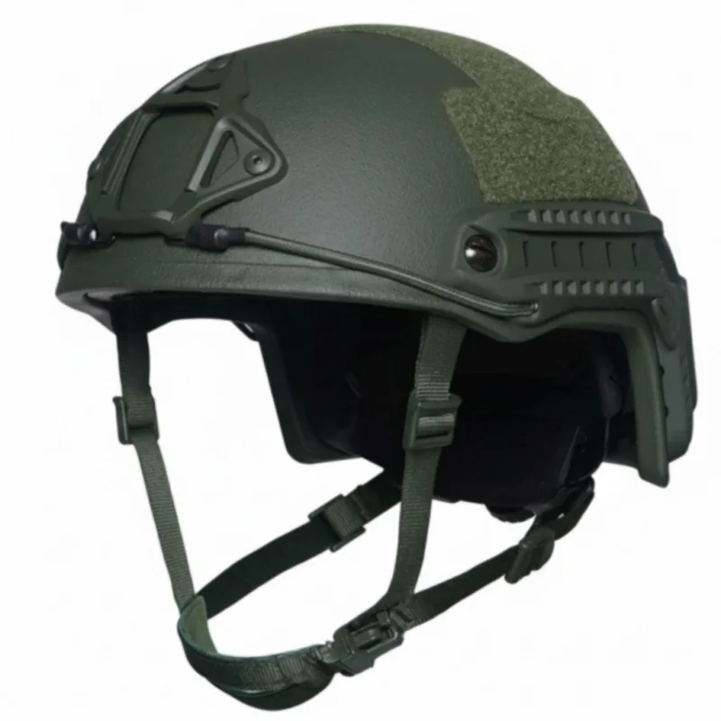 Casco táctico MH Rápido de fibra de vidrio para antidisturbios - imagen 5
