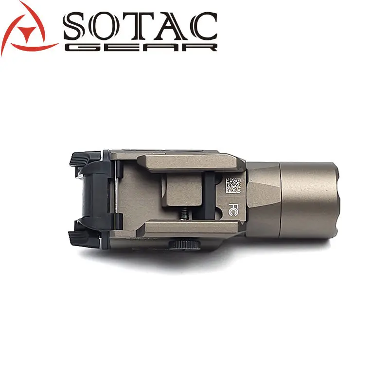 Linterna táctica SOTAC X300U-B LED estroboscópica para riel 20mm - imagen 3