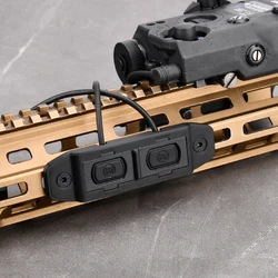 KDA Linterna táctica Scout con conector SureFire y mira punto rojo
