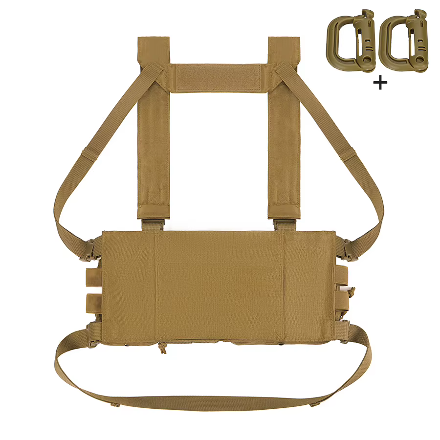 Bolsa táctica de pecho con arnés extensible para caza y entrenamiento - imagen 4