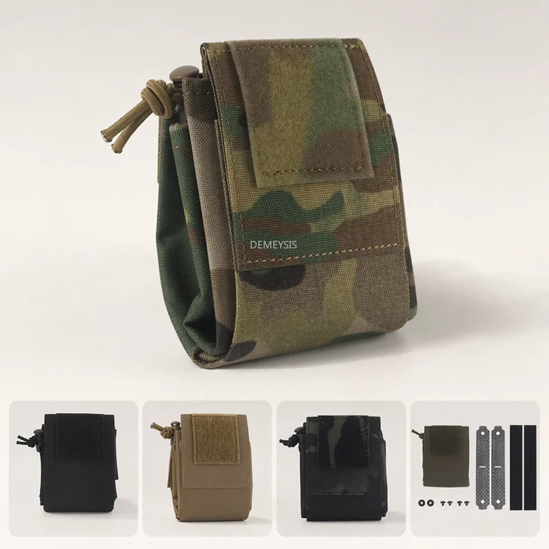Dump pouch táctico MOLLE plegable para cinturón de combate