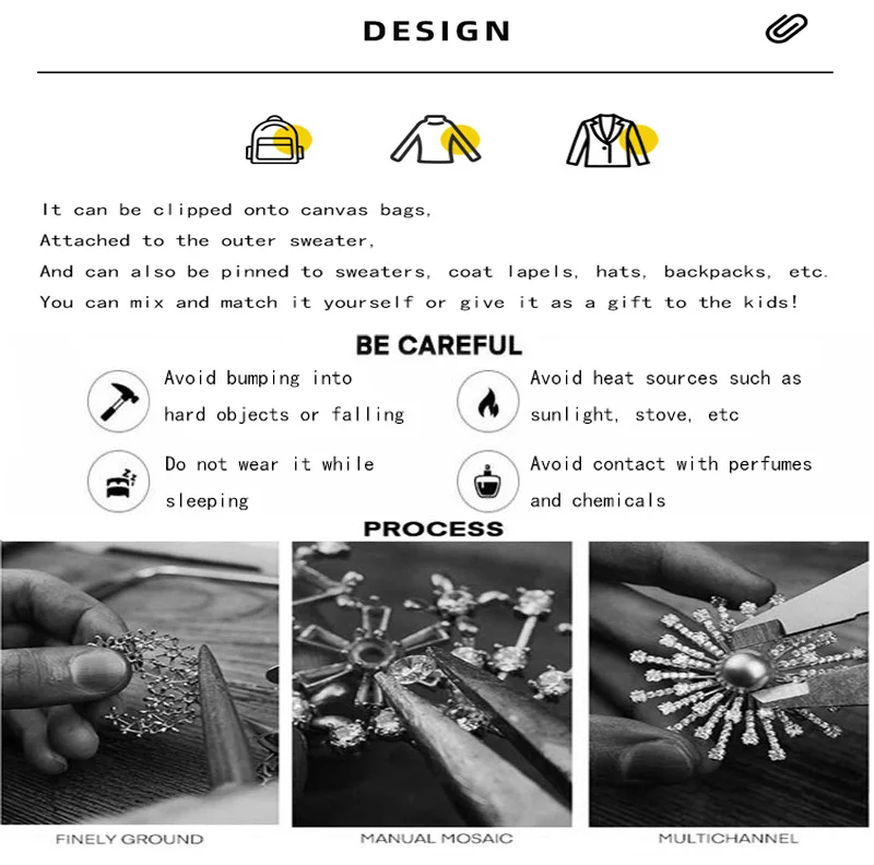 Pin insignia llama de fuego estilo cómic para bombero - imagen 4