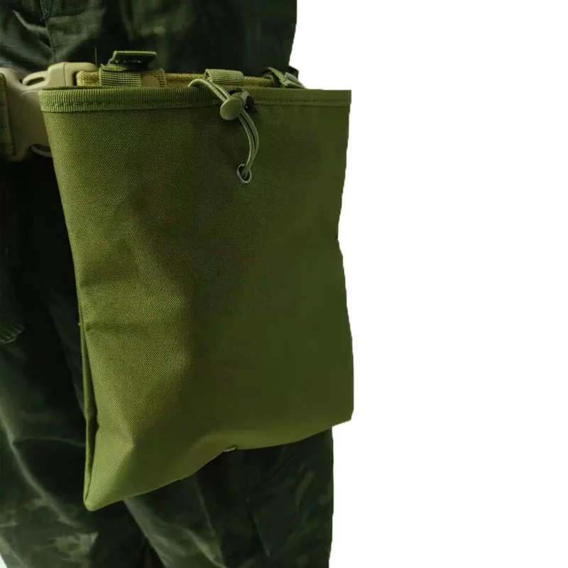Bolsa táctica MOLLE para munición con cordón y funda cadera - imagen 4