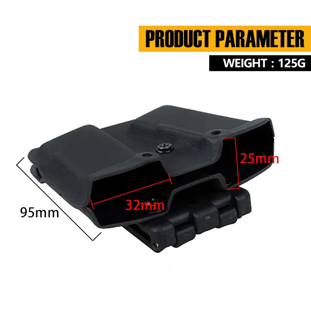 TMC Portacargadores Doble Kydex G17 - Monte táctico - imagen 2