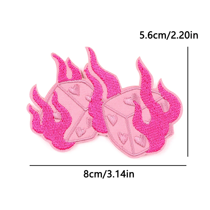 Parches termoadhesivos bordados cactus y llama para decorar ropa - imagen 3