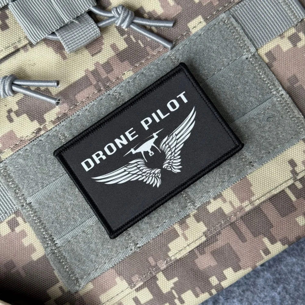 Parche táctico operador UAV – Insignia gancho-bucle para mochila militar - imagen 5