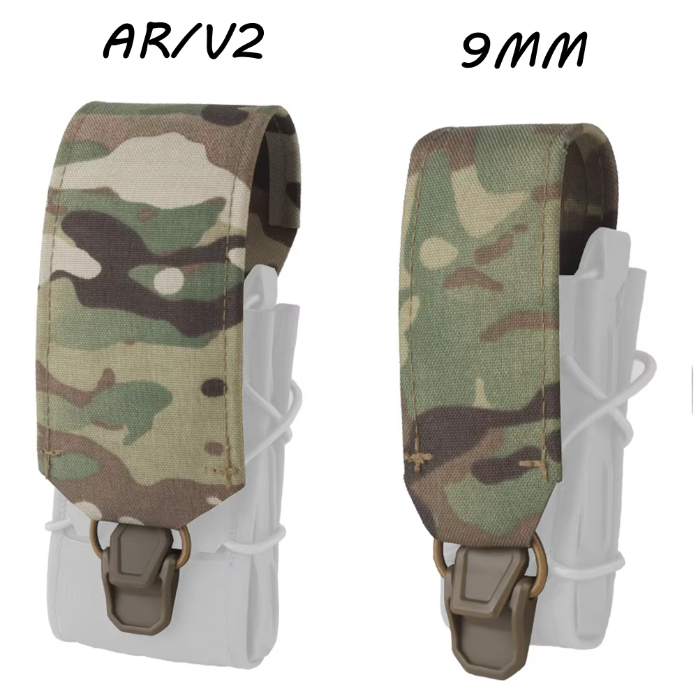 Funda táctica para cargadores 5,56/7,62/9mm/.45acp con tapa rápida V2