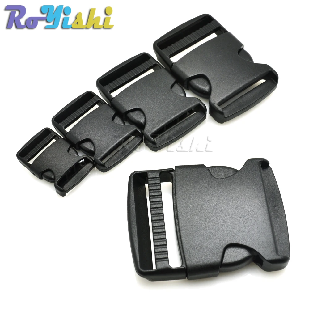 Hebilla plástica arqueada para correas de mochila y bolsa outdoor - imagen 2