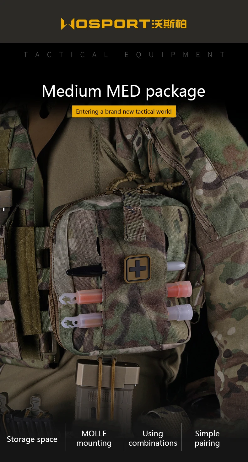 Detalle del sistema MOLLE y cierres