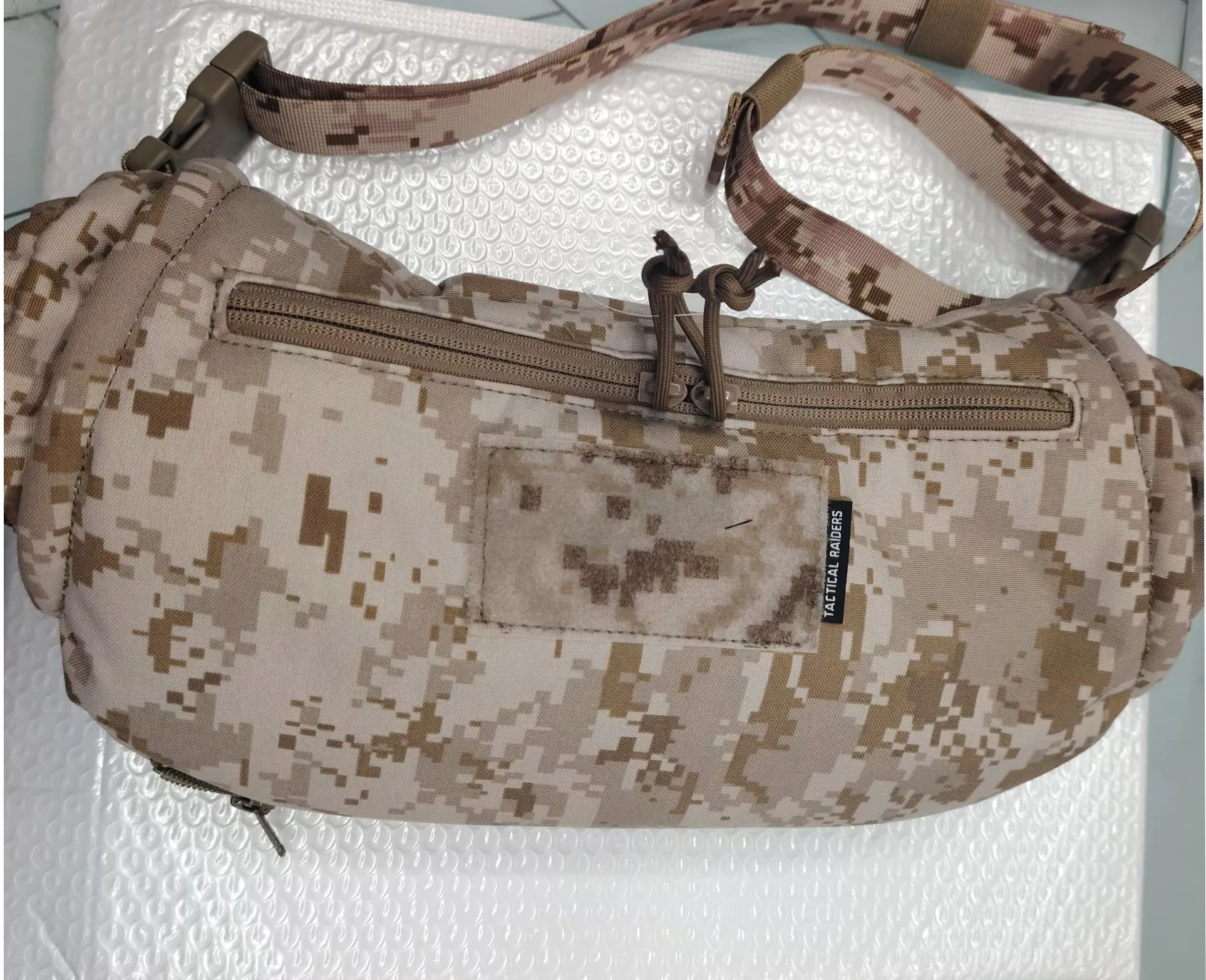 Bolsa táctica camuflaje verde calentamanos desmontable - imagen 2