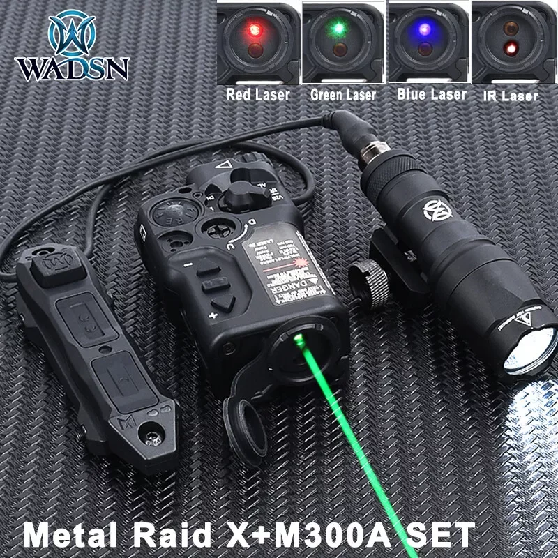 WADSN Apuntador láser IR metálico para Picatinny RAID X NGAL - imagen 2