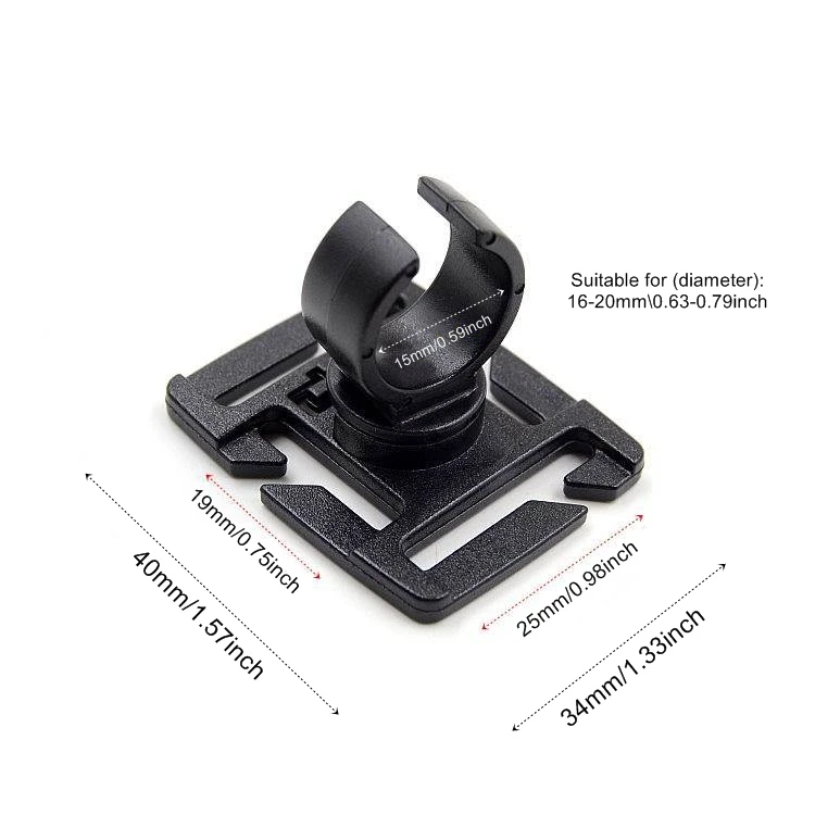 Linterna ligera de aluminio con dimensiones compactas
