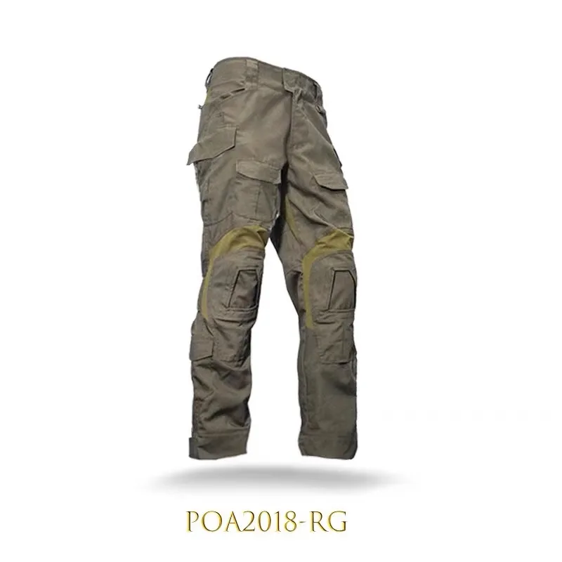 Caballería pantalón táctico de trabajo militar ventilado verde