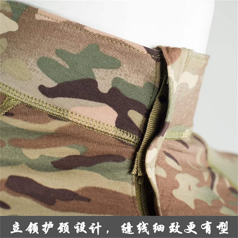 Camiseta táctica EMR G4 rusa outdoor para hombre