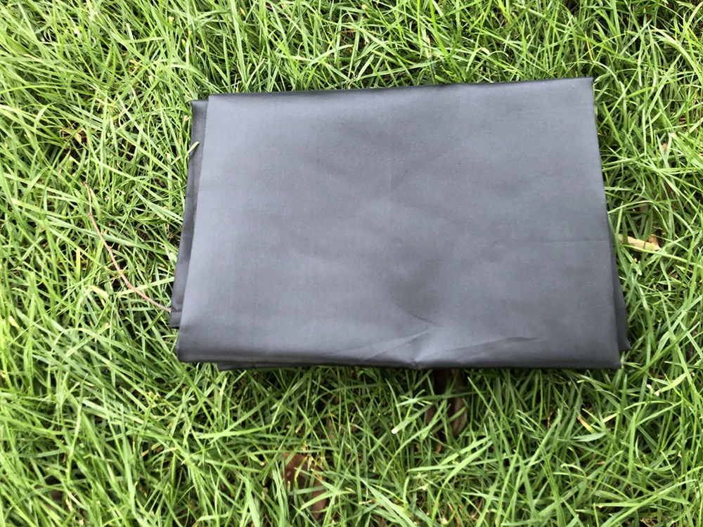 Bandera negra sólida de poliéster para decoración y uso exterior - imagen 2