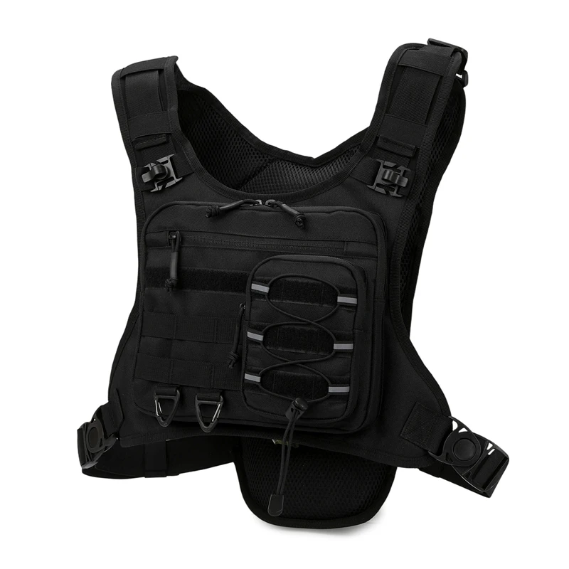 Chaleco Táctico con Mochila Molle para Outdoor y Entrenamiento - imagen 3