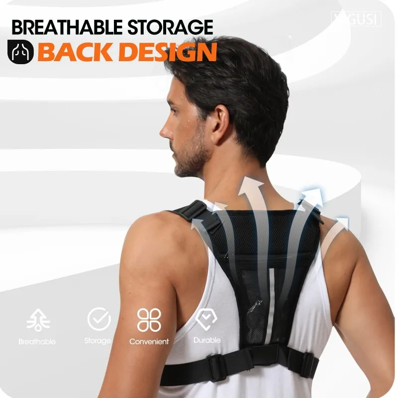 Bolsa táctica para el pecho MOLLE multifuncional con correas - imagen 3